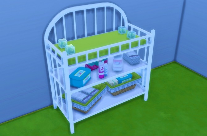 sims 4 baby changing table